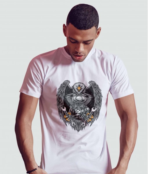 Мъжка тениска с щампа Арт Bikers artwork - TShirtArtShop.com